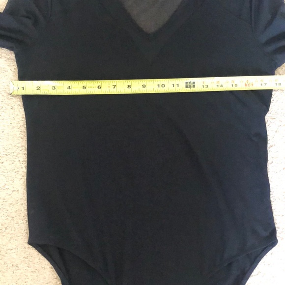 Express Sheer Long Sleeved Bodysuit - Picture 7 of 7